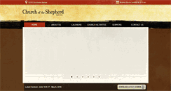 Desktop Screenshot of churchoftheshepherd.org